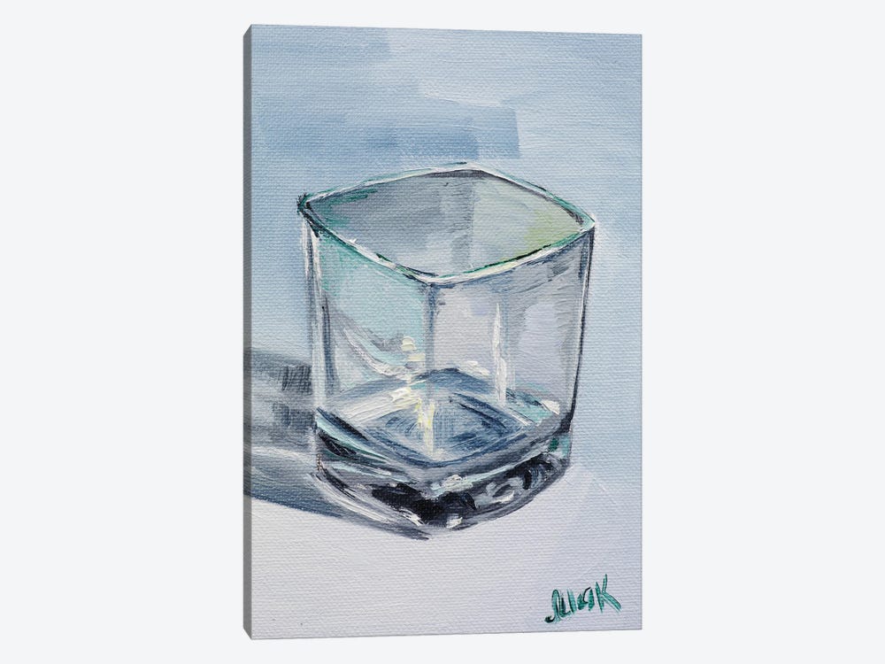 Glass by Nataly Mak 1-piece Canvas Print