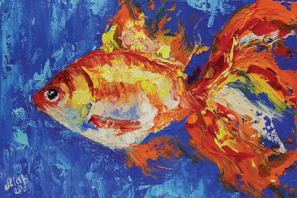 Nataly Mak: Gold Fish by Nataly Mak