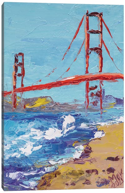 Golden Gate Bridge Canvas Art Print - San Francisco Art