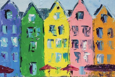 Cologne Cityscape by Nataly Mak framed wall art