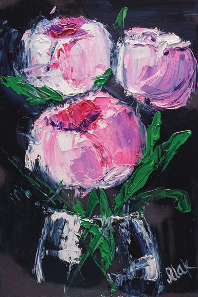 Nataly Mak: Pink Peonies Bouquet II by Nataly Mak