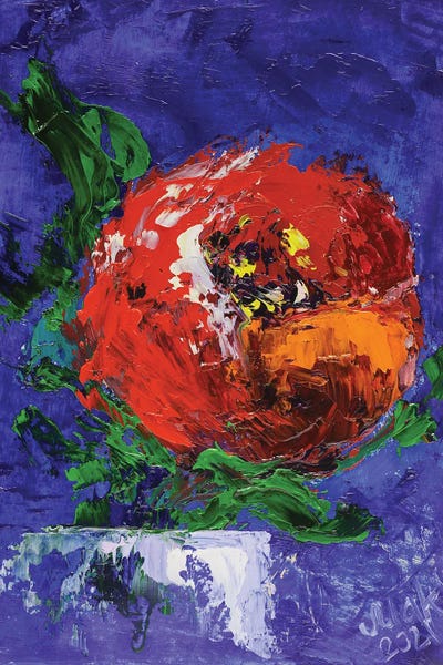 Nataly Mak: Red Peony by Nataly Mak
