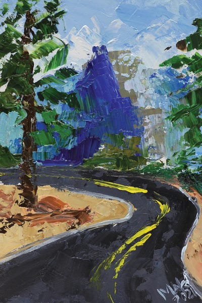 Nataly Mak: Road Landscape by Nataly Mak