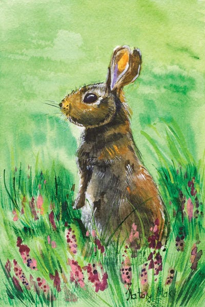 Hare by Nataly Mak art print