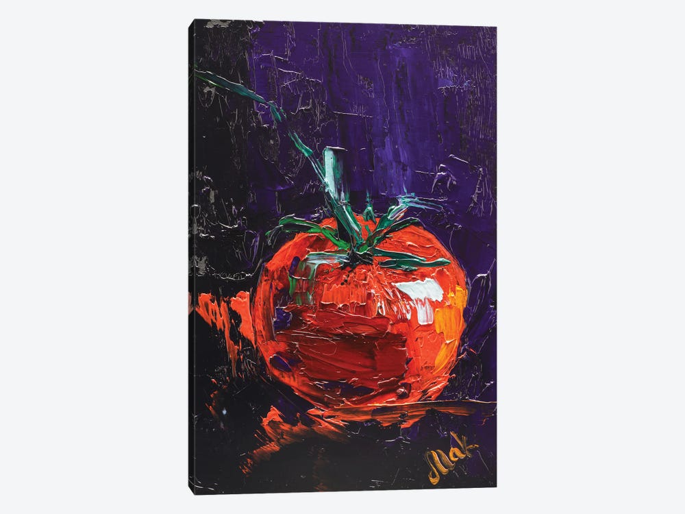 Tomato by Nataly Mak 1-piece Canvas Art Print