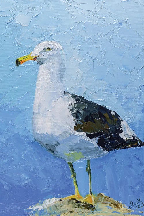 Seagull II by Nataly Mak wall art