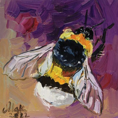 Honey Bee by Nataly Mak art print