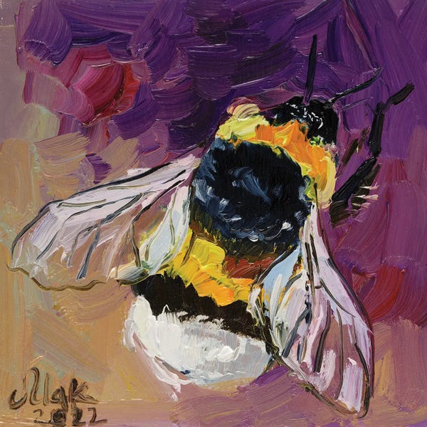 Bees: Honey Bee by Nataly Mak