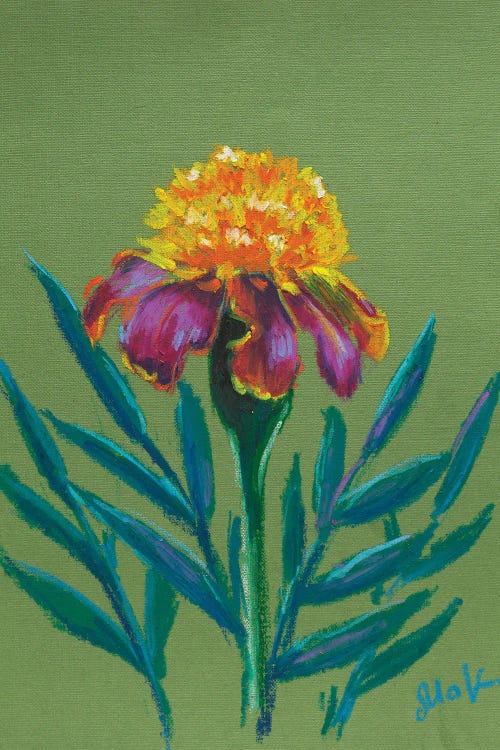 Marigold II by Nataly Mak wall art