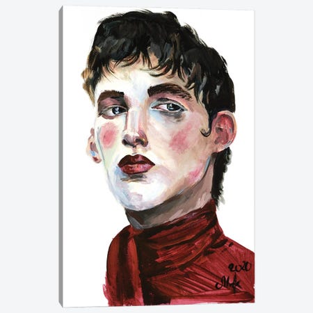 Portrait Of A Gay Man II Canvas Print #NTM247} by Nataly Mak Canvas Print