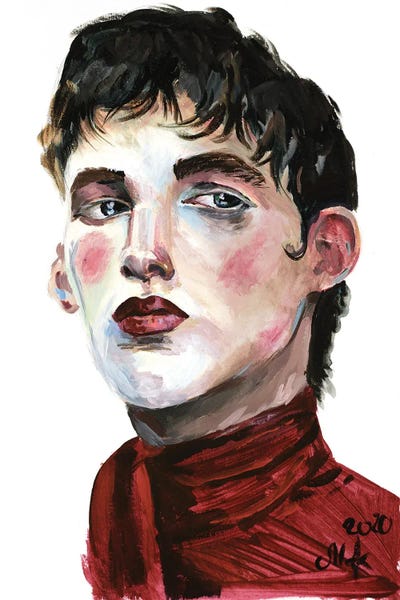 Nataly Mak: Portrait Of A Gay Man II by Nataly Mak