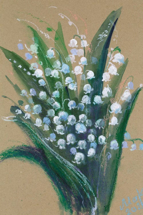 Lily Of The Valley by Nataly Mak wall art