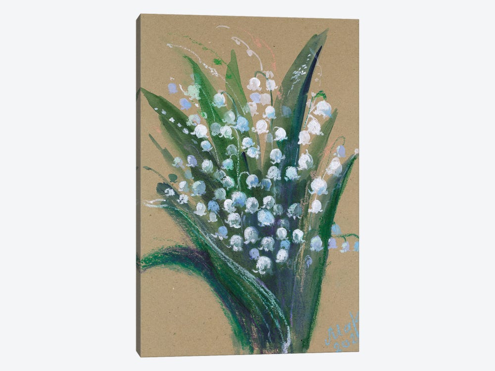 Lily Of The Valley by Nataly Mak 1-piece Canvas Art