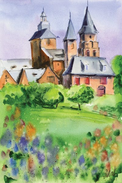 Castles & Palaces: English Castle by Nataly Mak