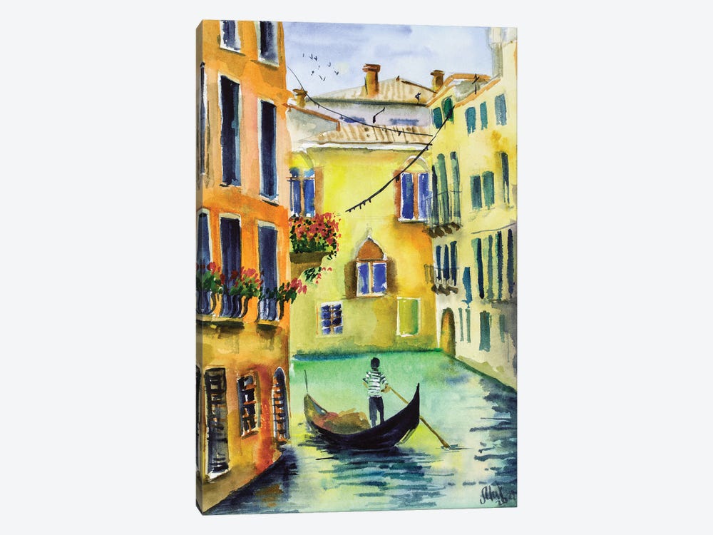 Venice by Nataly Mak 1-piece Canvas Art