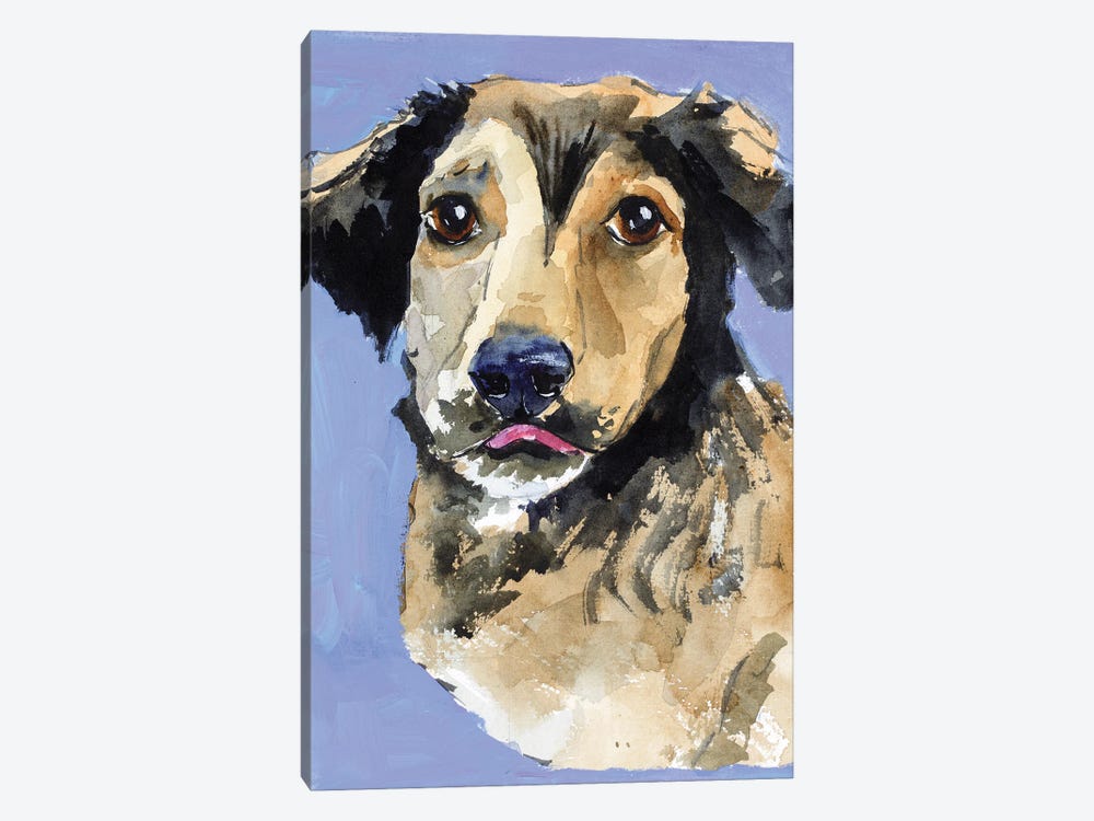 Shepherd Dog by Nataly Mak 1-piece Canvas Artwork