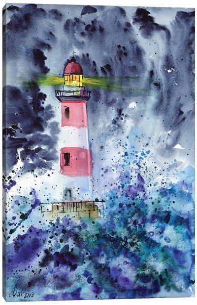 Lighthouse III Canvas Art Print - Nataly Mak