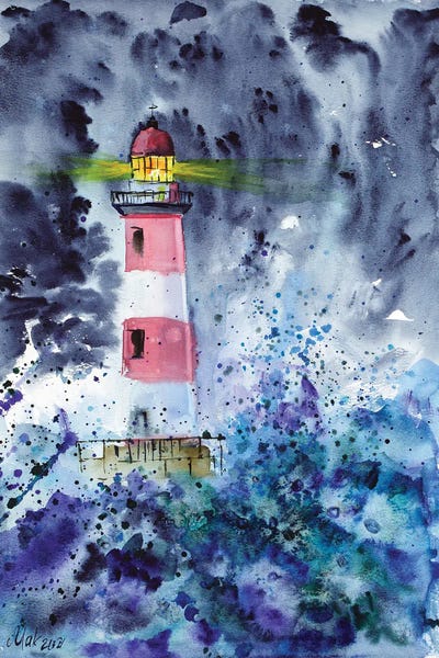Lighthouses: Lighthouse III by Nataly Mak