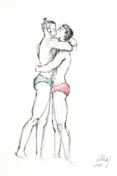 LGBTQ: Couple Gay by Nataly Mak