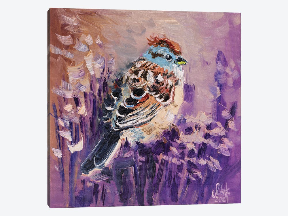 Sparrow by Nataly Mak 1-piece Canvas Art