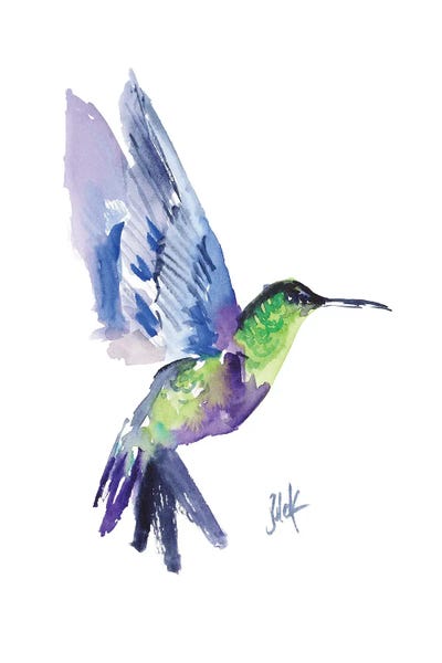 Hummingbirds: Hummingbird II by Nataly Mak