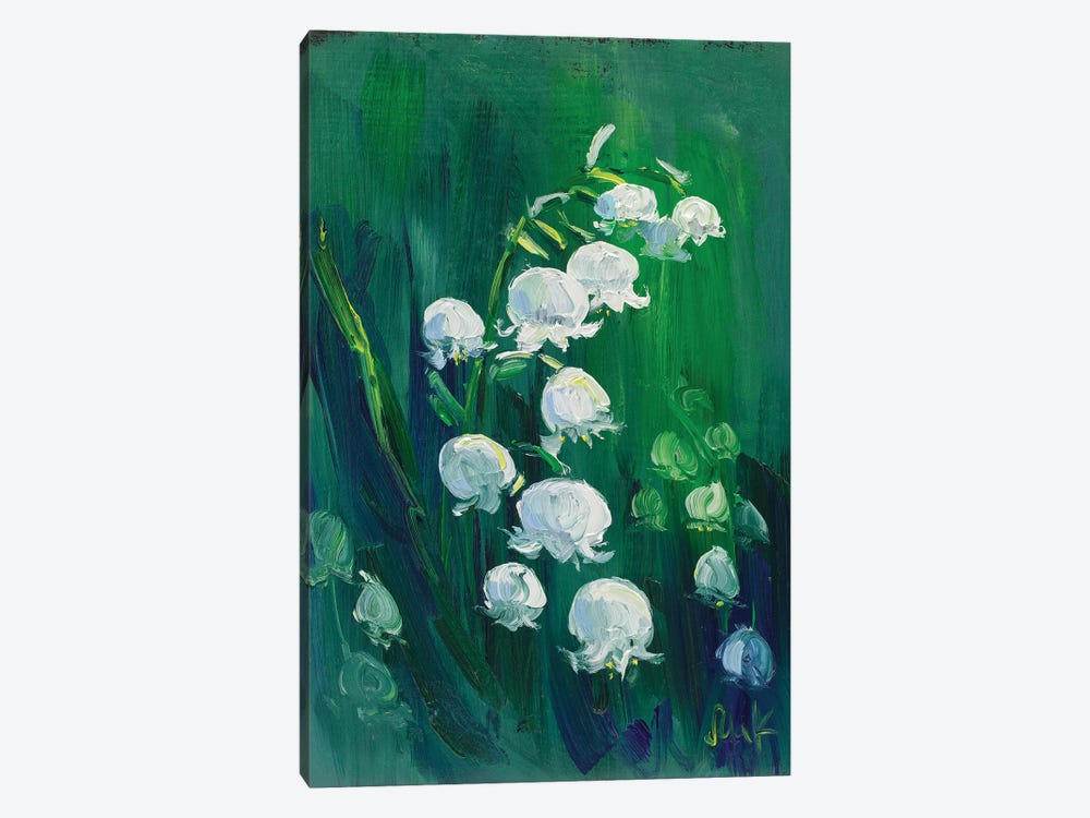 Lily Of The Valley III by Nataly Mak 1-piece Canvas Art Print