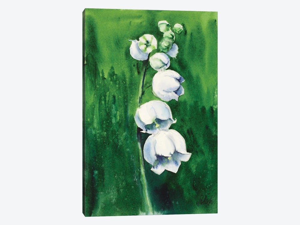Lily Of The Valley IV by Nataly Mak 1-piece Canvas Art
