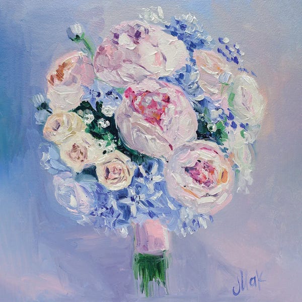 Nataly Mak: Wedding Bouquet by Nataly Mak