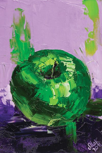Nataly Mak: Green Apple by Nataly Mak