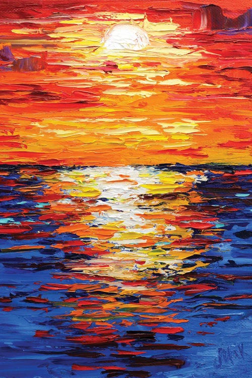 Sunset by Nataly Mak wall art