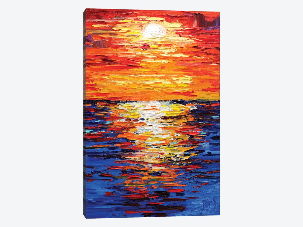 Sunset by Nataly Mak 1-piece Canvas Wall Art
