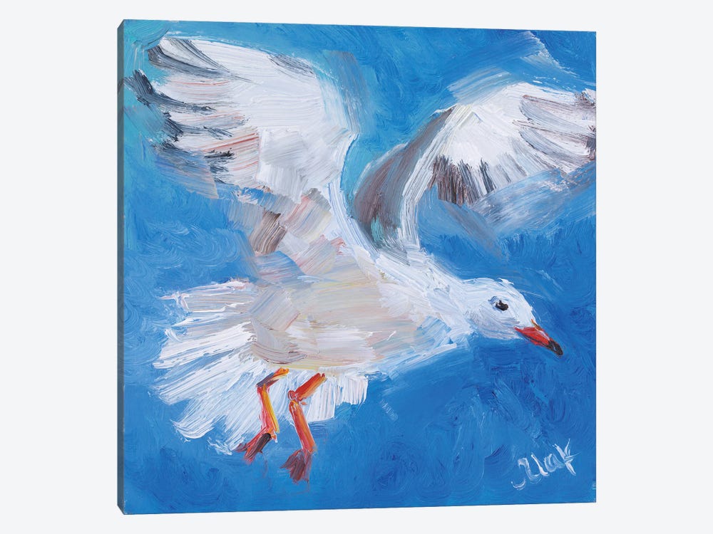 Seagull III by Nataly Mak 1-piece Canvas Wall Art