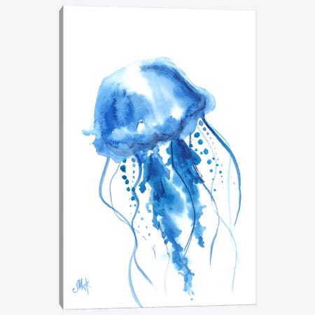 Jellyfish Canvas Print #NTM444} by Nataly Mak Canvas Print