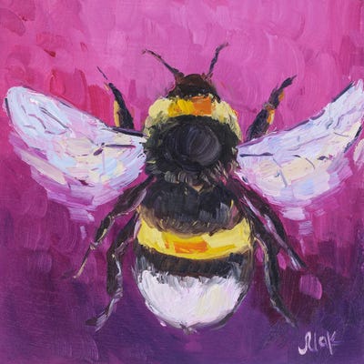 Bee by Nataly Mak framed wall art