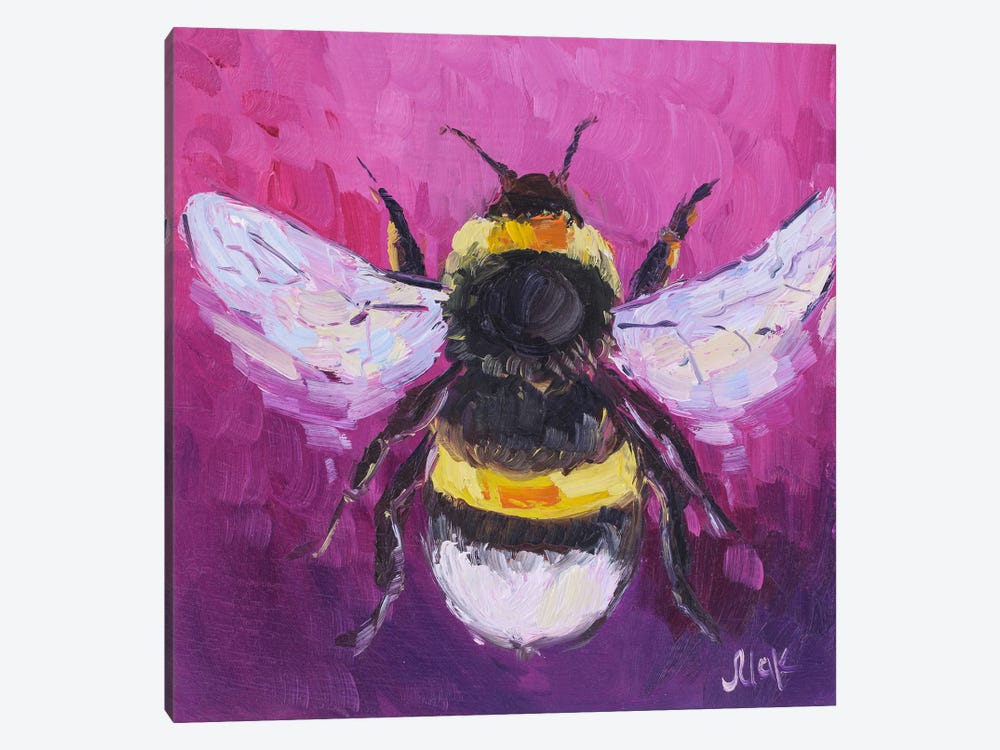 Bee by Nataly Mak 1-piece Canvas Art