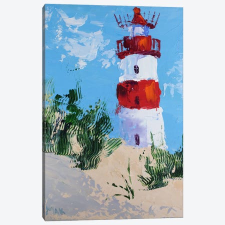 Lighthouse II Canvas Print #NTM452} by Nataly Mak Canvas Art Print