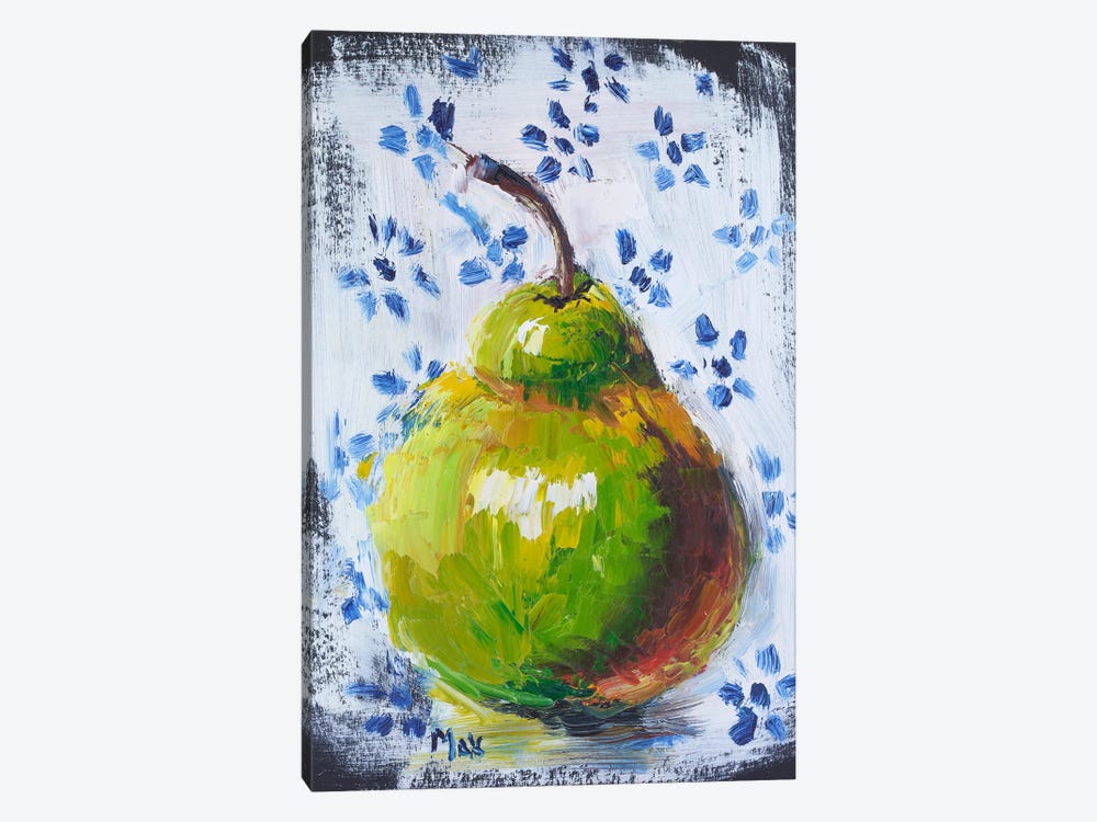 Pear by Nataly Mak 1-piece Canvas Art