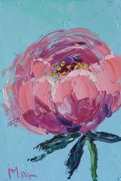 Peonies: Peony by Nataly Mak