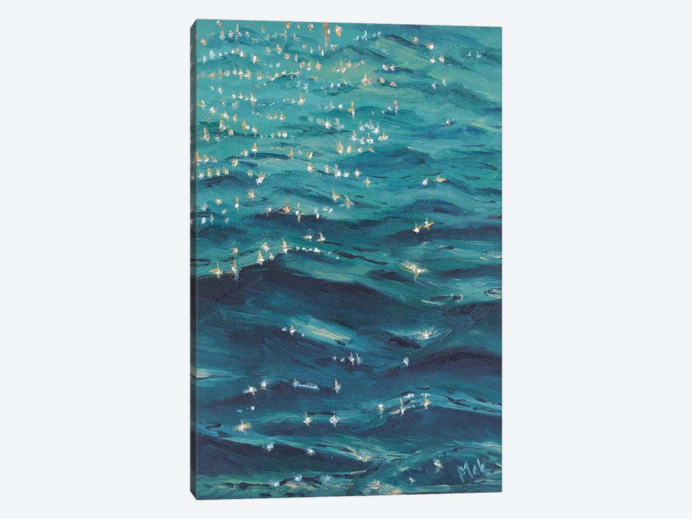 Ocean Wave by Nataly Mak 1-piece Canvas Art
