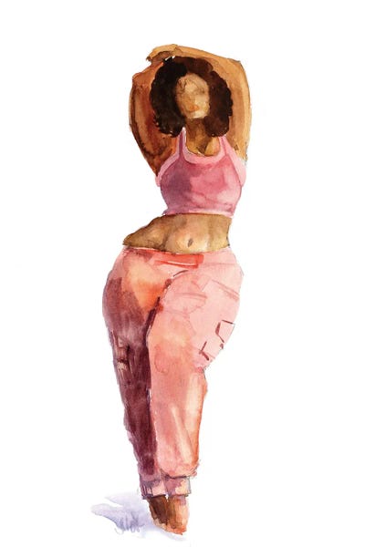 Nataly Mak: African Woman Dance by Nataly Mak