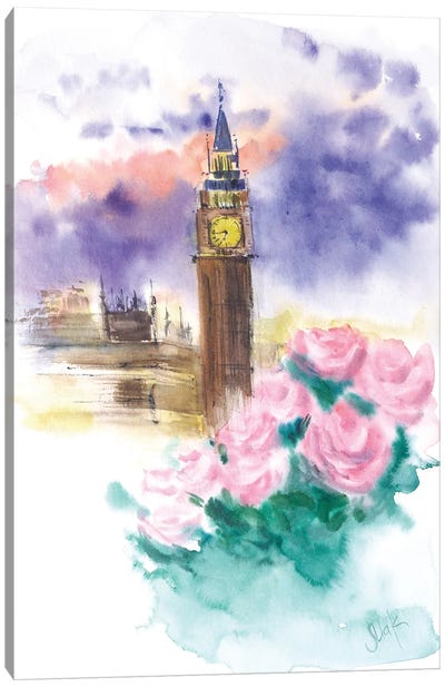 Big Ben London Canvas Art Print - Nataly Mak