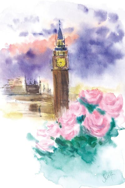 Nataly Mak: Big Ben London by Nataly Mak