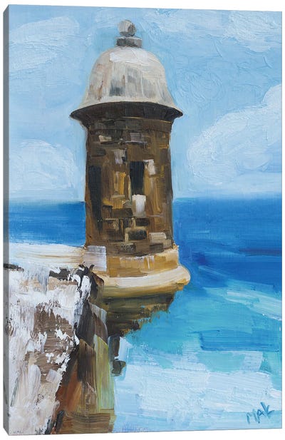 Puerto Rico San Juan Art Canvas Art Print - Lighthouse Art
