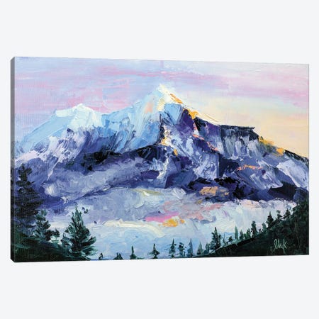 Mountain Shasta Canvas Print #NTM49} by Nataly Mak Canvas Art Print