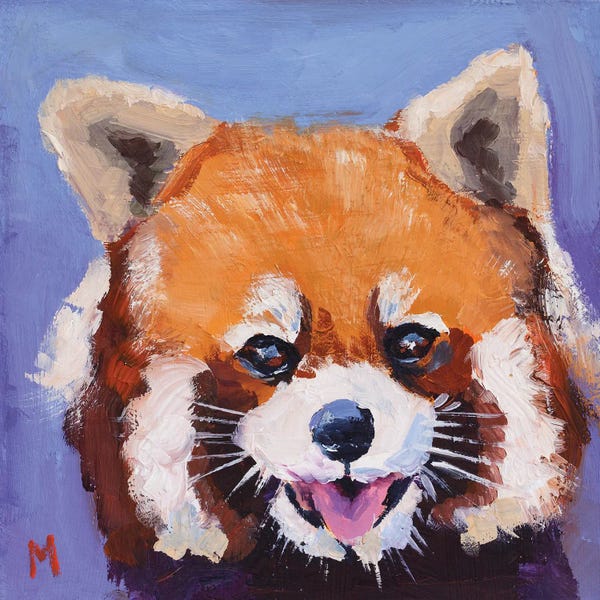 Nataly Mak: Red Panda by Nataly Mak