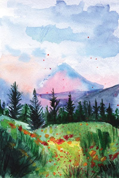 Nashville Landscape by Nataly Mak art print