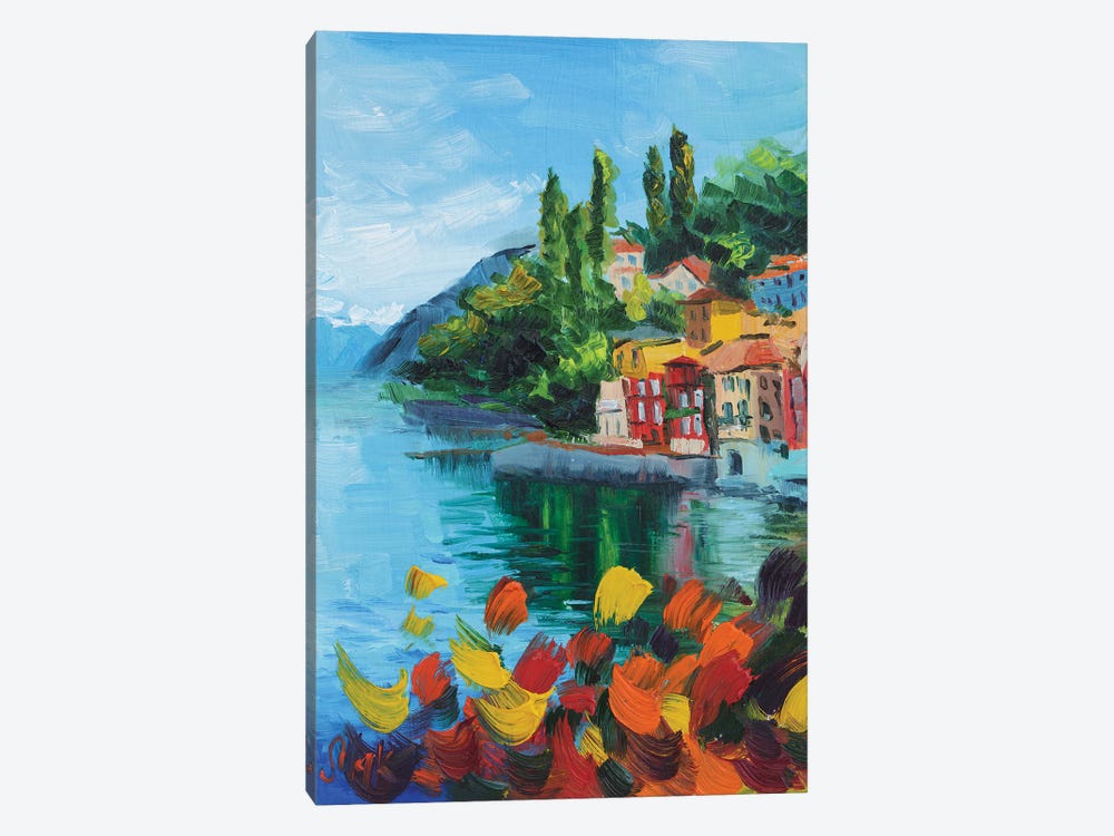 Morning In Positano by Nataly Mak 1-piece Canvas Artwork