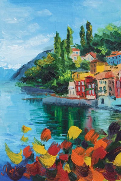 Nataly Mak: Morning In Positano by Nataly Mak