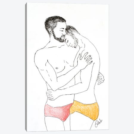 Gay 9 Canvas Print #NTM526} by Nataly Mak Canvas Artwork