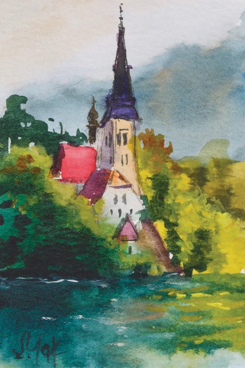 Slovenia by Nataly Mak wall art